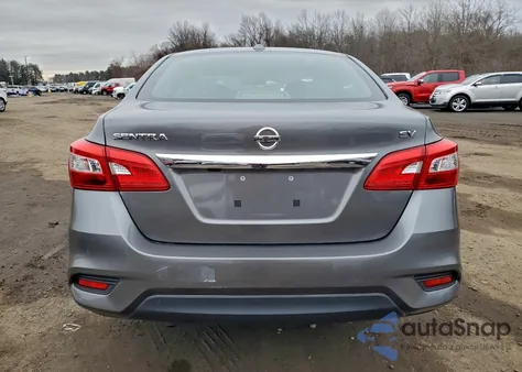 2019 Nissan Sentra S z USA, uszkodzony, nr VIN 3N1AB7AP2KY363169
